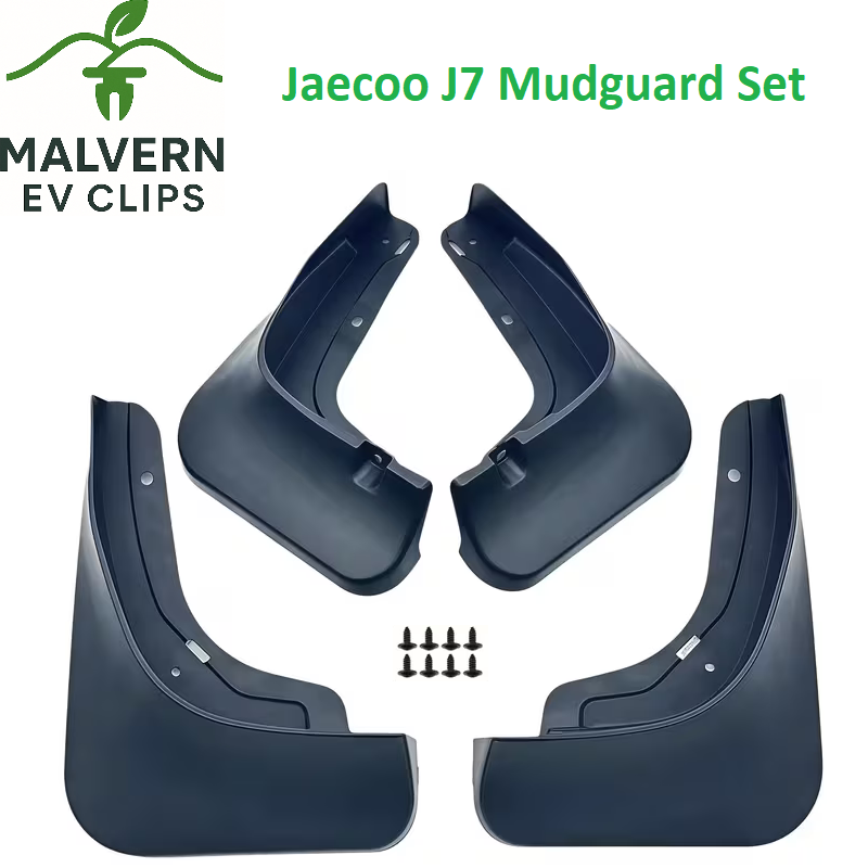 4x Mudguards Fits Jaecoo J7 2023–2035 (Front & Rear Splash Guard Set)