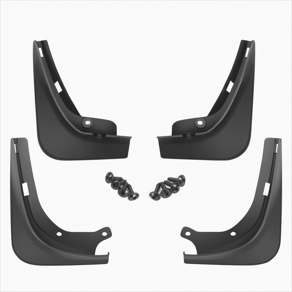 Mud Flaps Set ×4 – Fits Tesla Model 3 (2017–2023) Front & Rear Splash Guards