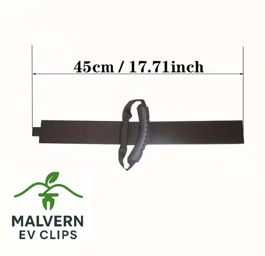 Heavy‑Duty Cable Storage Strap 45 cm with Hook – Extension Lead & EV Charger Holder