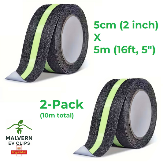 Glow in the Dark Grip Tape - 5m Anti-Slip Safety Tape