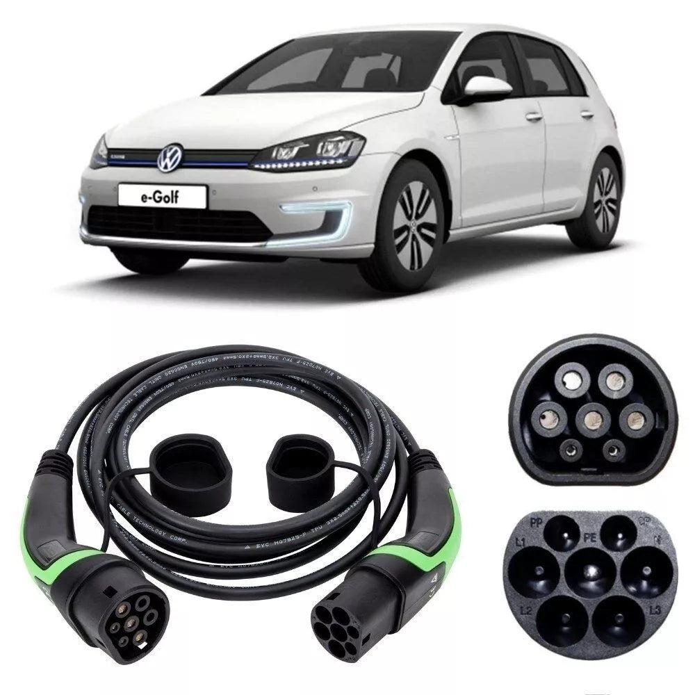 Volkswagen Golf 1.4 TSE EV Charging Cables