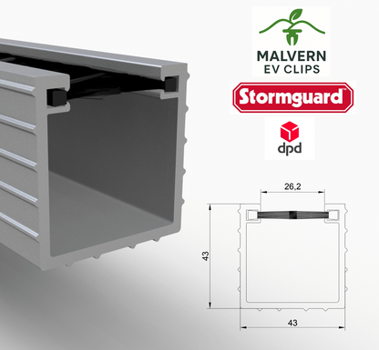 EV Electric Car Cable Channel Charging Point Footpath Pavement Drive Safety