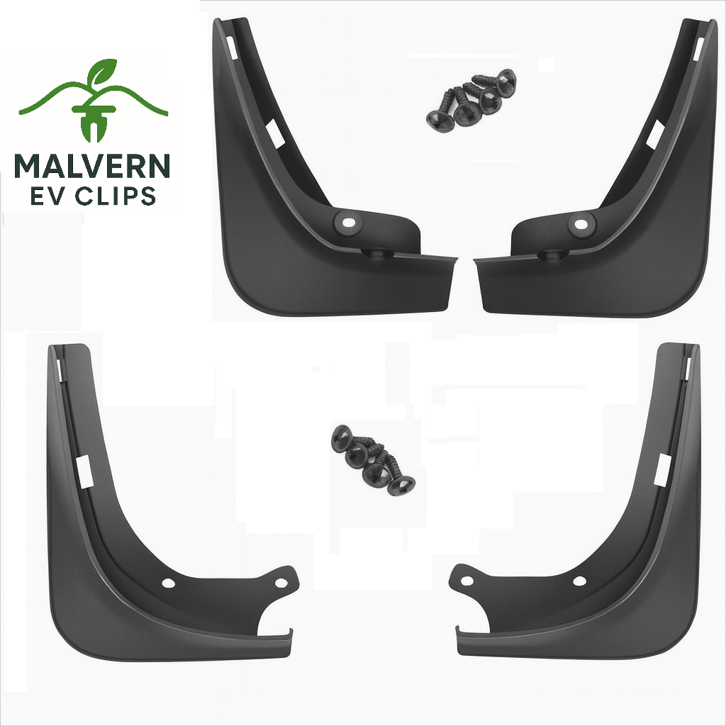 Mud Flaps Set ×4 – Fits Tesla Model 3 (2017–2023) Front & Rear Splash Guards