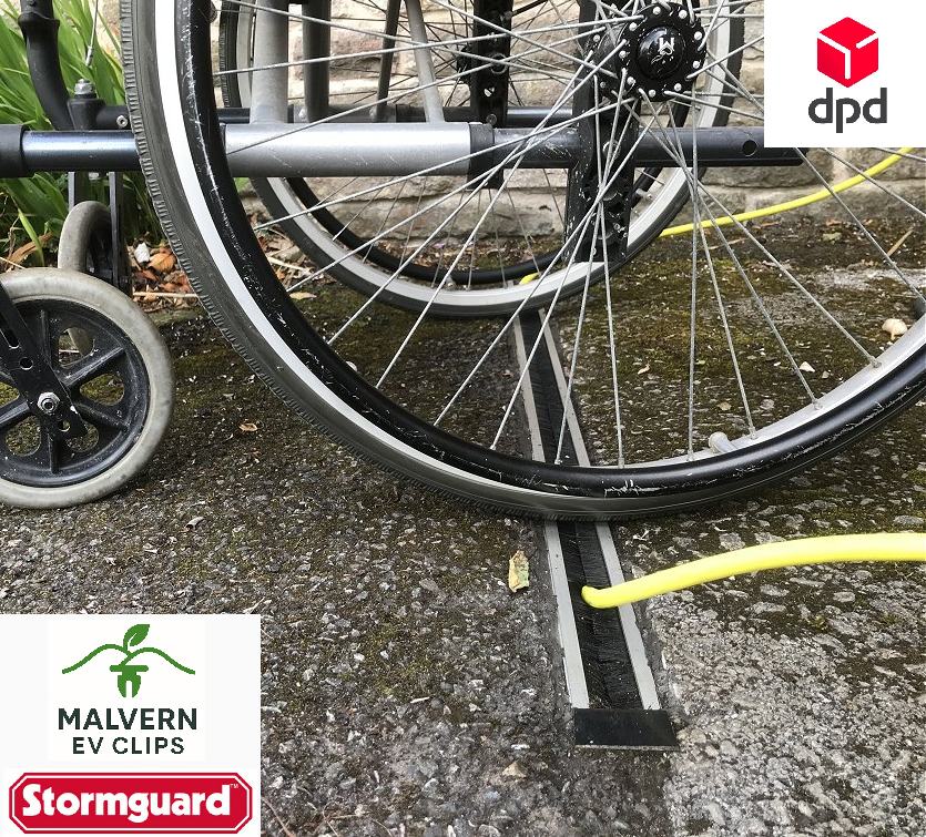 EV Electric Car Cable Channel Charging Point Footpath Pavement Drive Safety