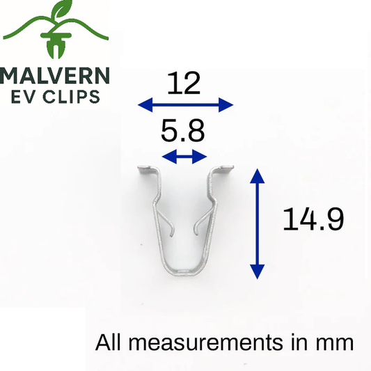 VAG Group Metal Trim Clip 8T0853107 – Dashboard Door Card Boot Lining Clip