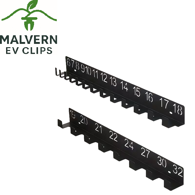 Spanner Holder Organiser Wrench Tool Storage Wall Mounted Numbered 6mm-32mm size