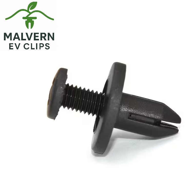 10× Plastic Push Rivet Clips – EV Bumper, Trim & Mudguard Fasteners (10 Pack)
