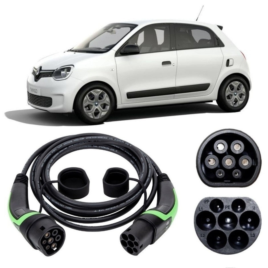 Renault Twingo ZE EV Charging Cable