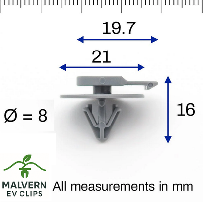 Wheel Arch Trim Clip – Fits Mini Cooper, One, S, Clubman (07327675821)