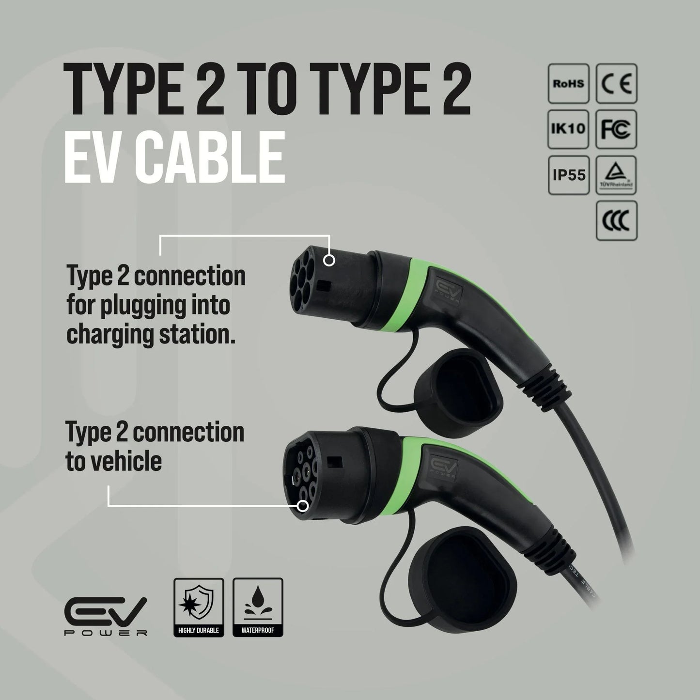 Mercedes C Class EV Charging Cables