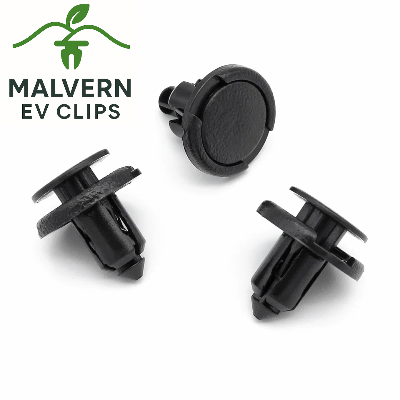 Tesla Model S/3/X/Y Bumper & Underbody 8mm Push Fit Rivet Clips