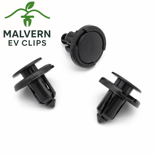 Tesla Model S/3/X/Y Bumper & Underbody 8mm Push Fit Rivet Clips