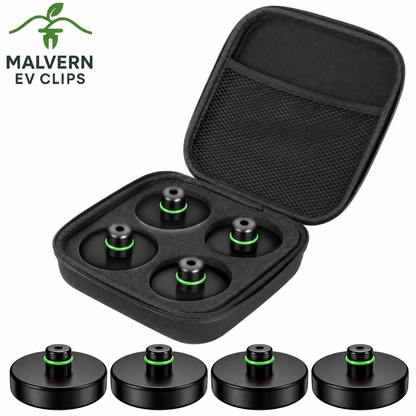 Tesla Jack Lift Pad Set with Storage Case – Fits Model 3 / S / X