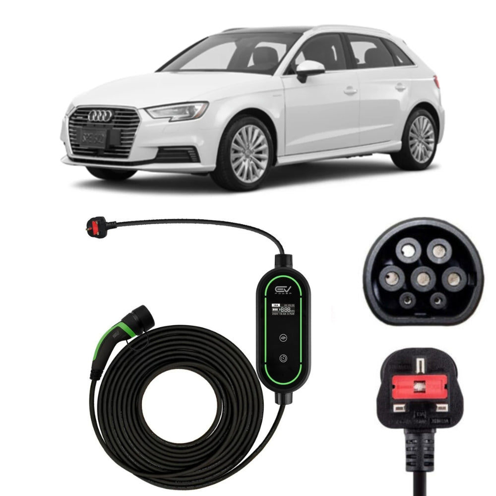 Audi A3 TFSI e EV Charging Cables