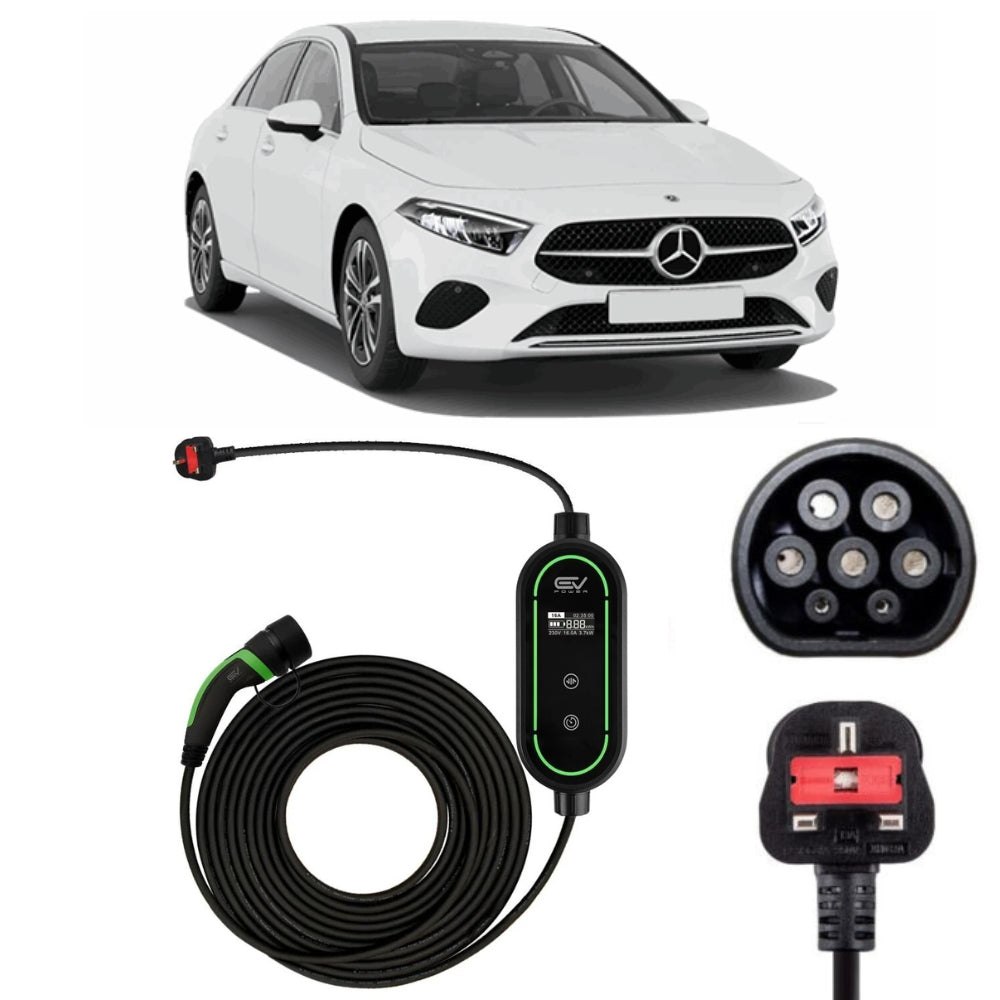 Mercedes A250e Charging Cable