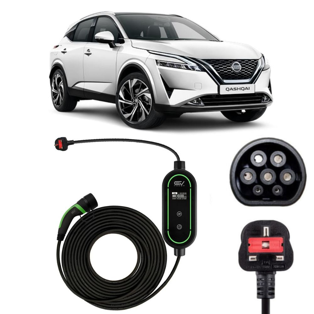 Nissan Qashqai e-POWER Charging Cables