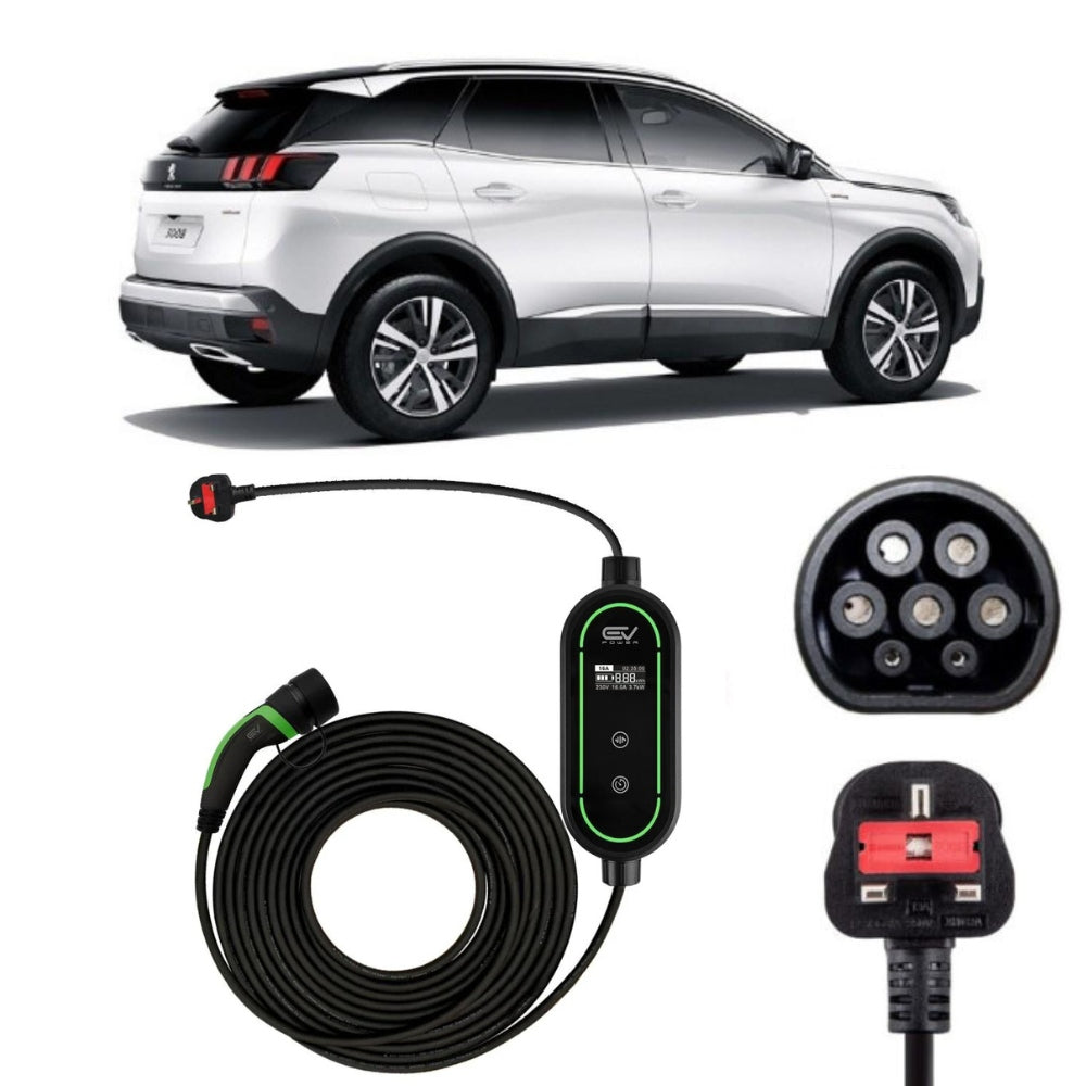 Peugeot 3008 Hybrid Charging Cable
