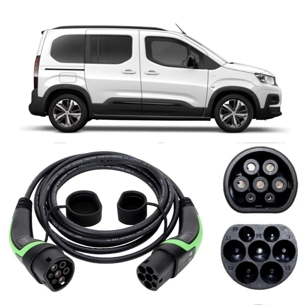 Peugeot e-Rifter Charging Cable