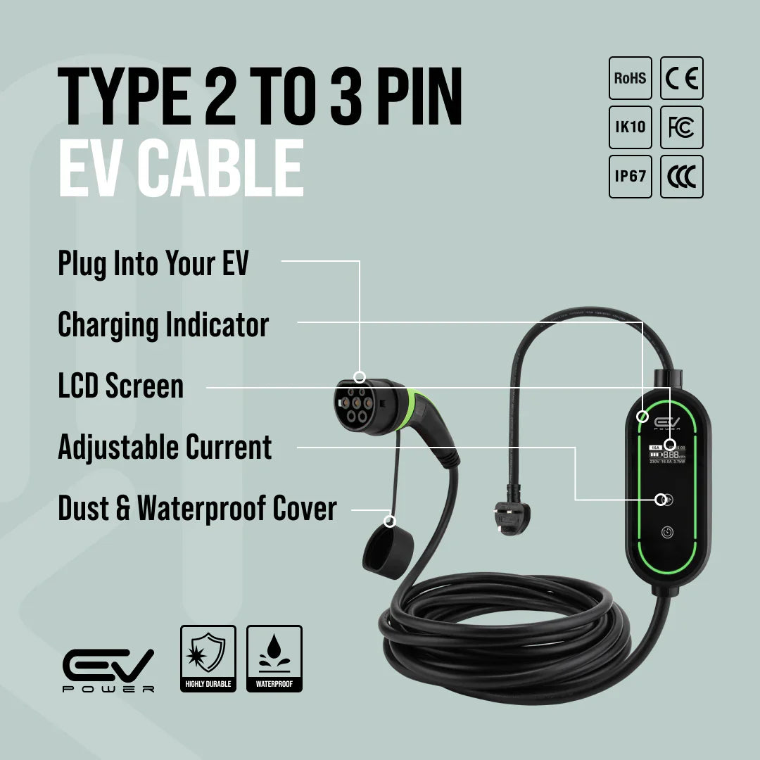 Audi Q7 e-Tron EV Charging Cable