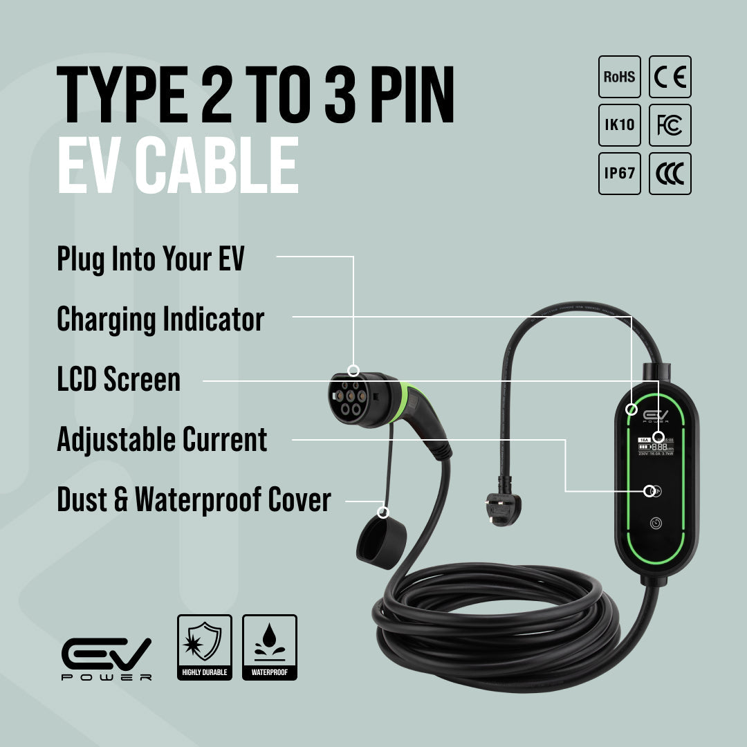 Toyota C-HR Charging Cable