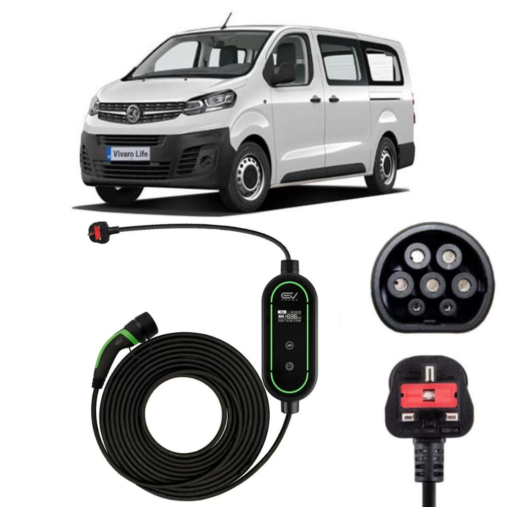 Vauxhall Vivaro-e  Van Charging Cable
