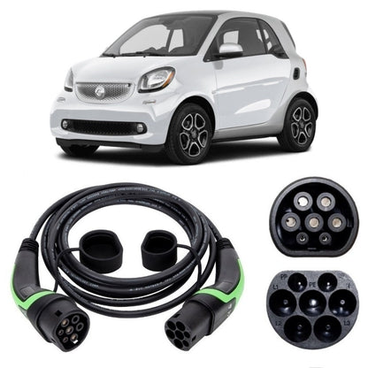 Smart EQ ForTwo EV Charging Cable