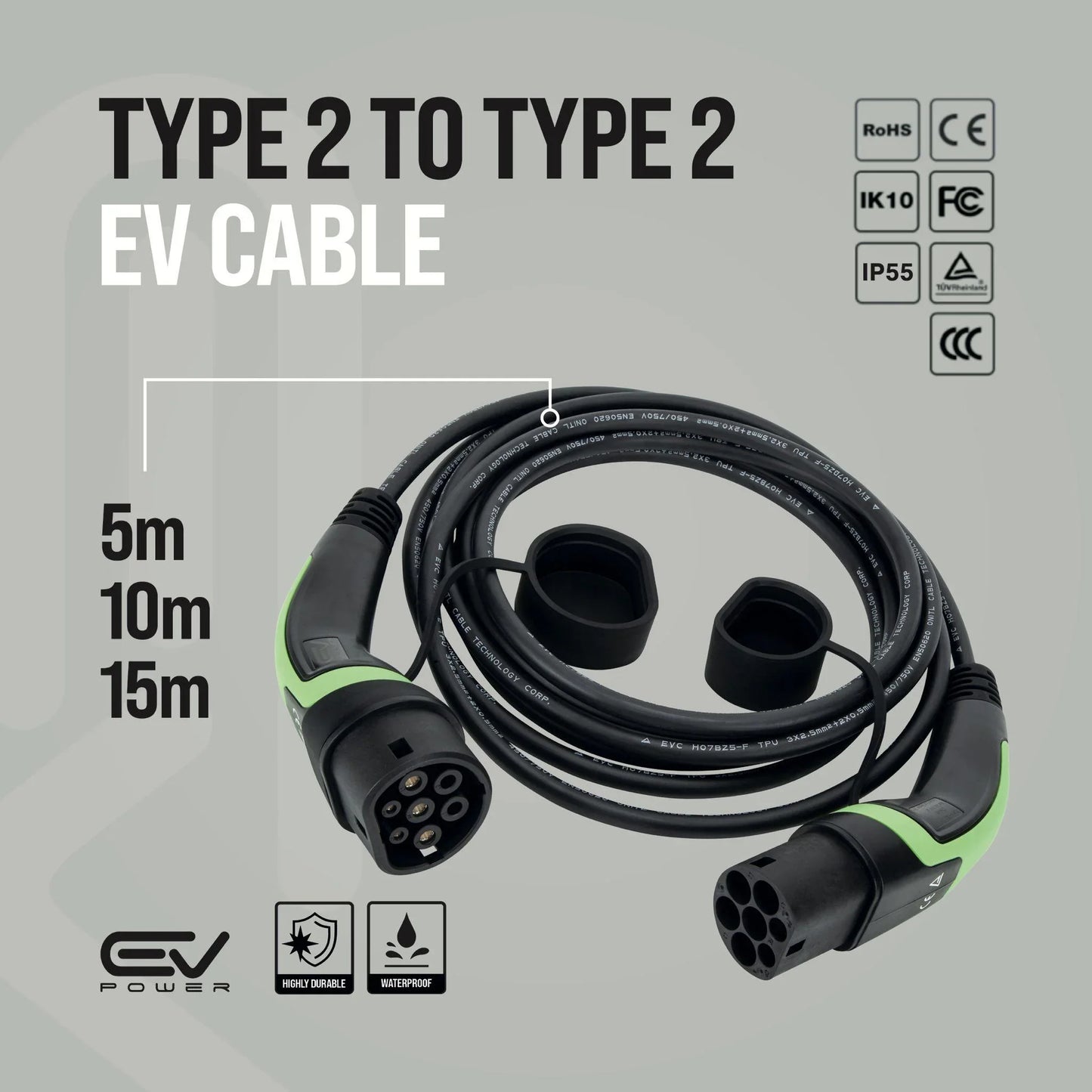 LDV EV80 Charging Cable