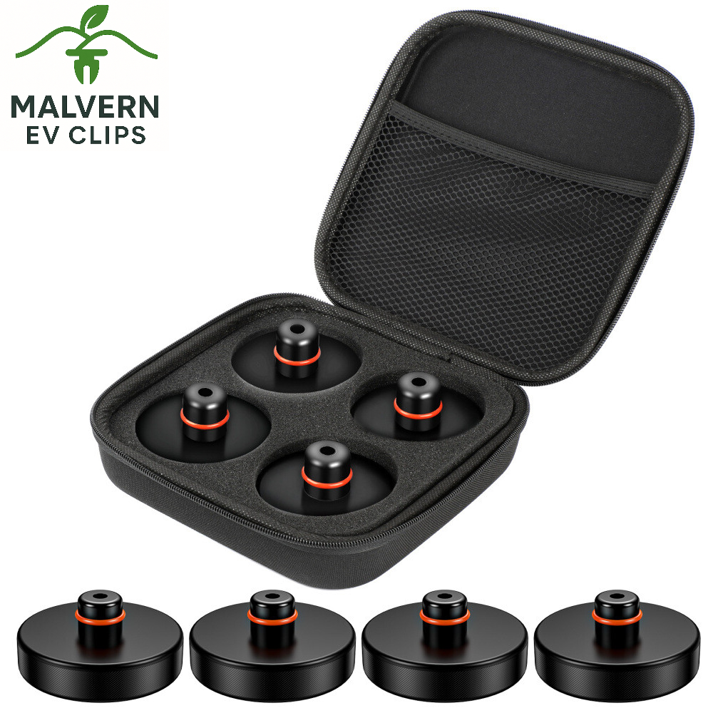 Tesla Jack Lift Pad Set with Storage Case – Fits Model 3 / S / X