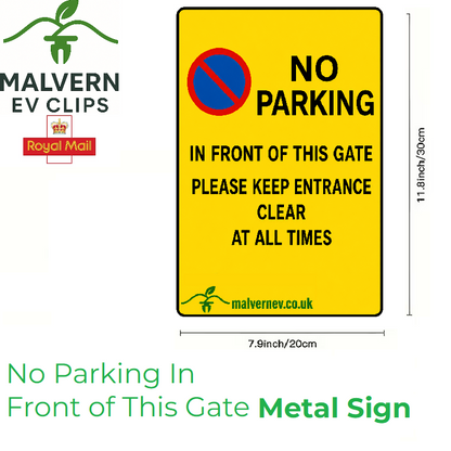 No parking sign