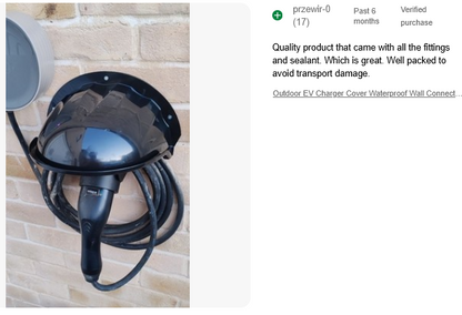 EV Wall Charger Rain/Sun Cover