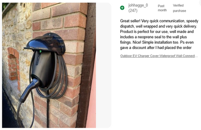 EV Wall Charger Rain/Sun Cover